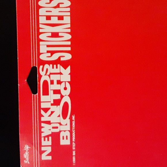 1989 vintage New Kids on The Block stickers - Picture 3 of 4